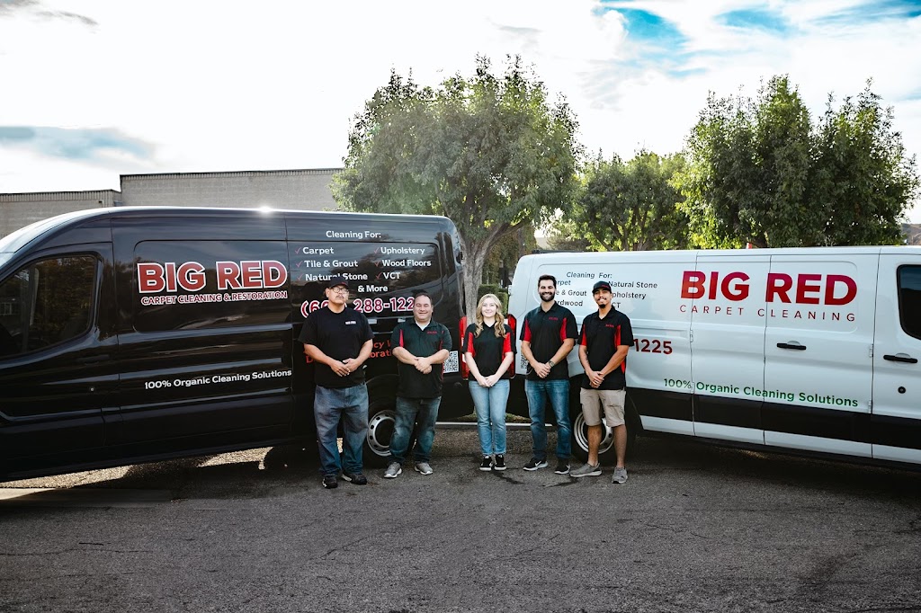 Big Red Carpet Cleaning Valencia Santa Clarita Valley California team
